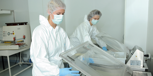 DOT-staff-package-in-a-cleanroom